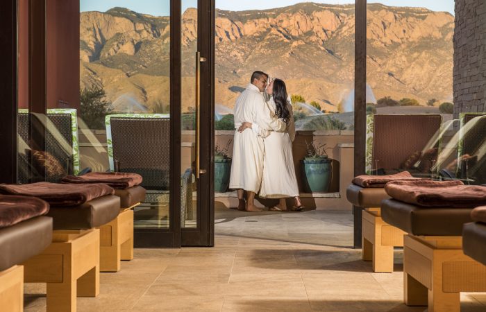 Couple at Green Reed Spa