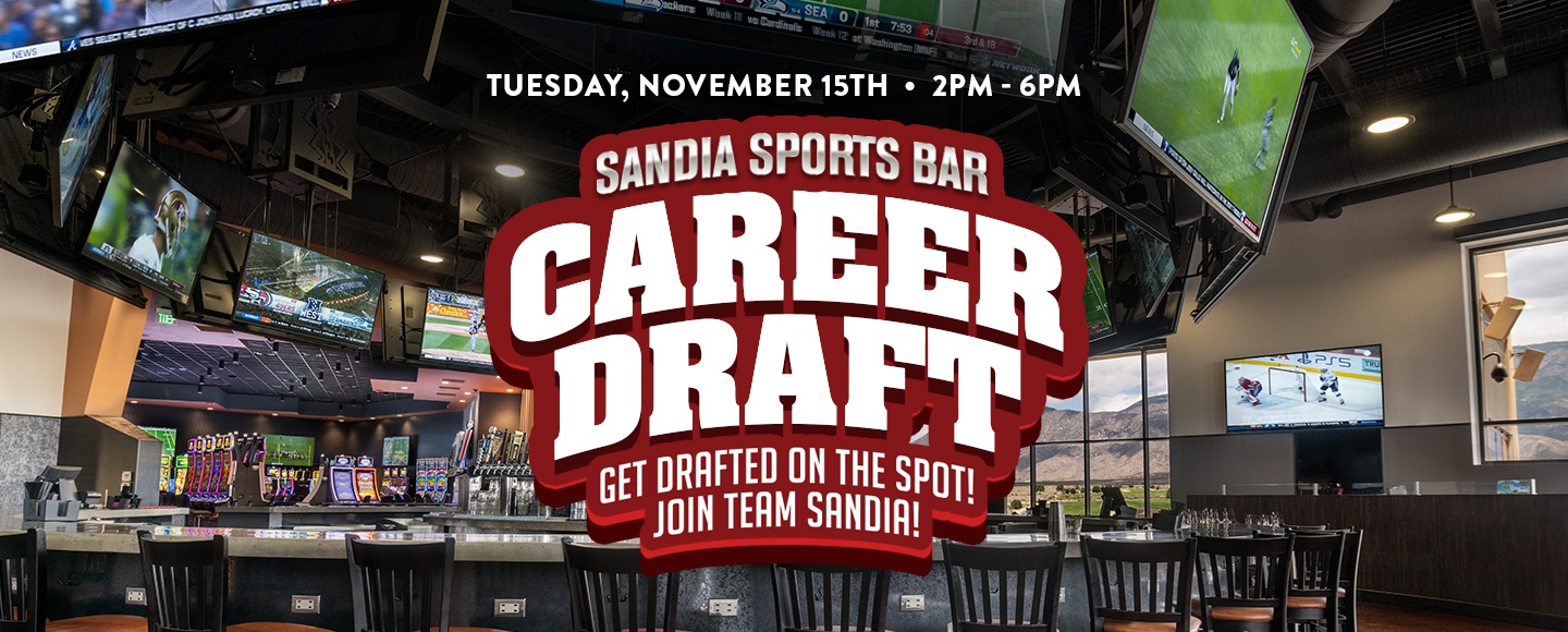 Career Draft Sandia Resort & Casino