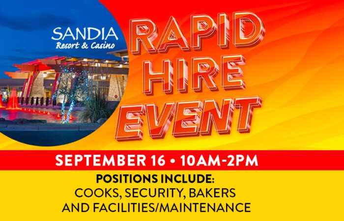 rapid hire event