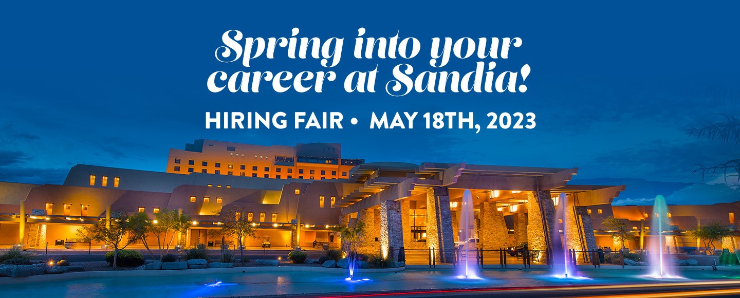 Career Fair Sandia Resort & Casino