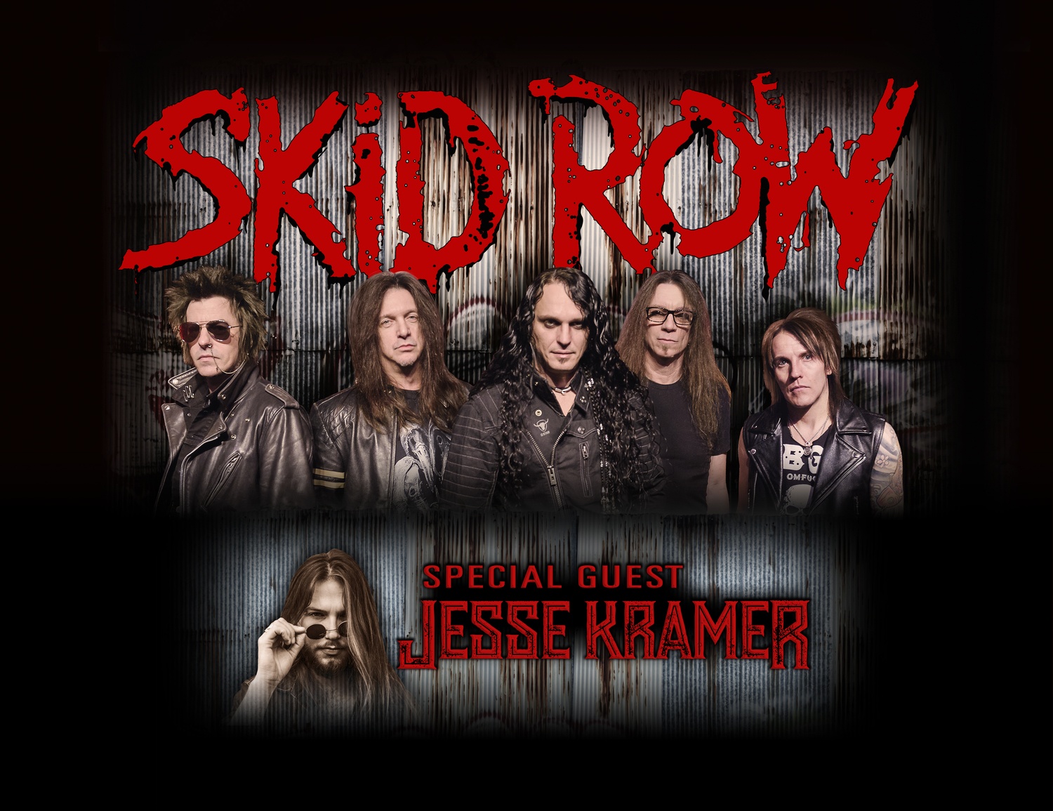 Skid Row Jesse Kramer Rock Concert Live