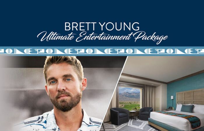 brett young concert hotel package albuquerque