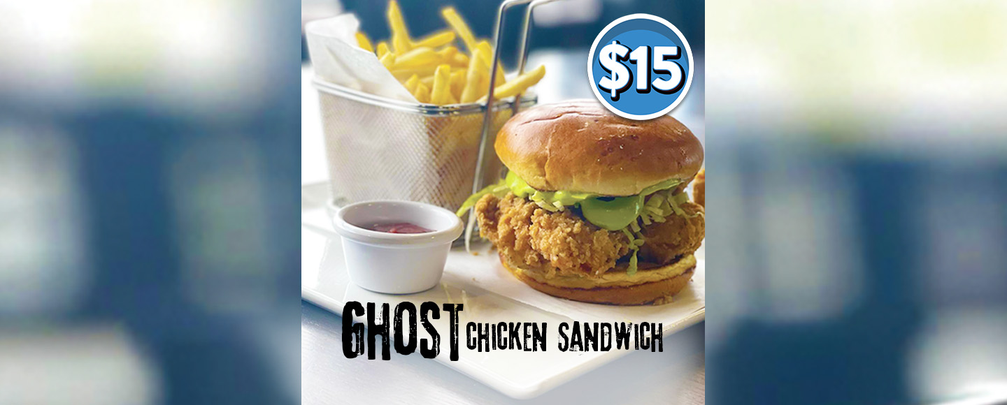 Ghost Chicken Sandwich Sandia Resort & Casino