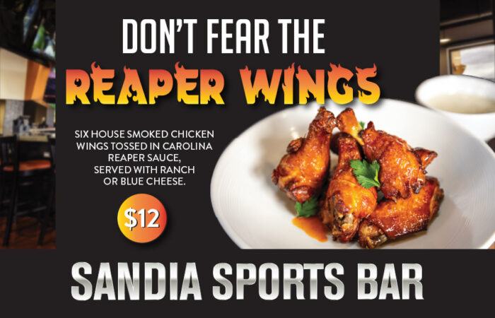 Sports Bar Wing Special