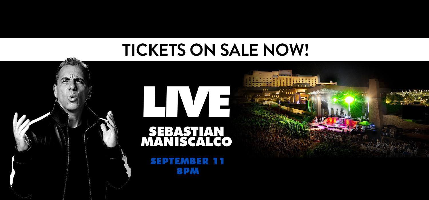 SEBASTIAN MANISCALCO sandia amphitheater