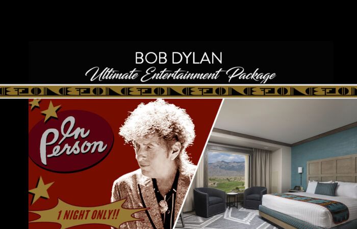 bob dylan hotel package