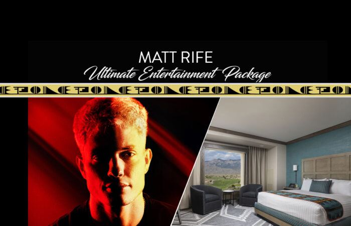 MATT RIFE HOTEL PACKAGE