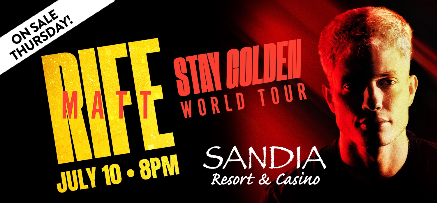 Matt Rife on sale thursday